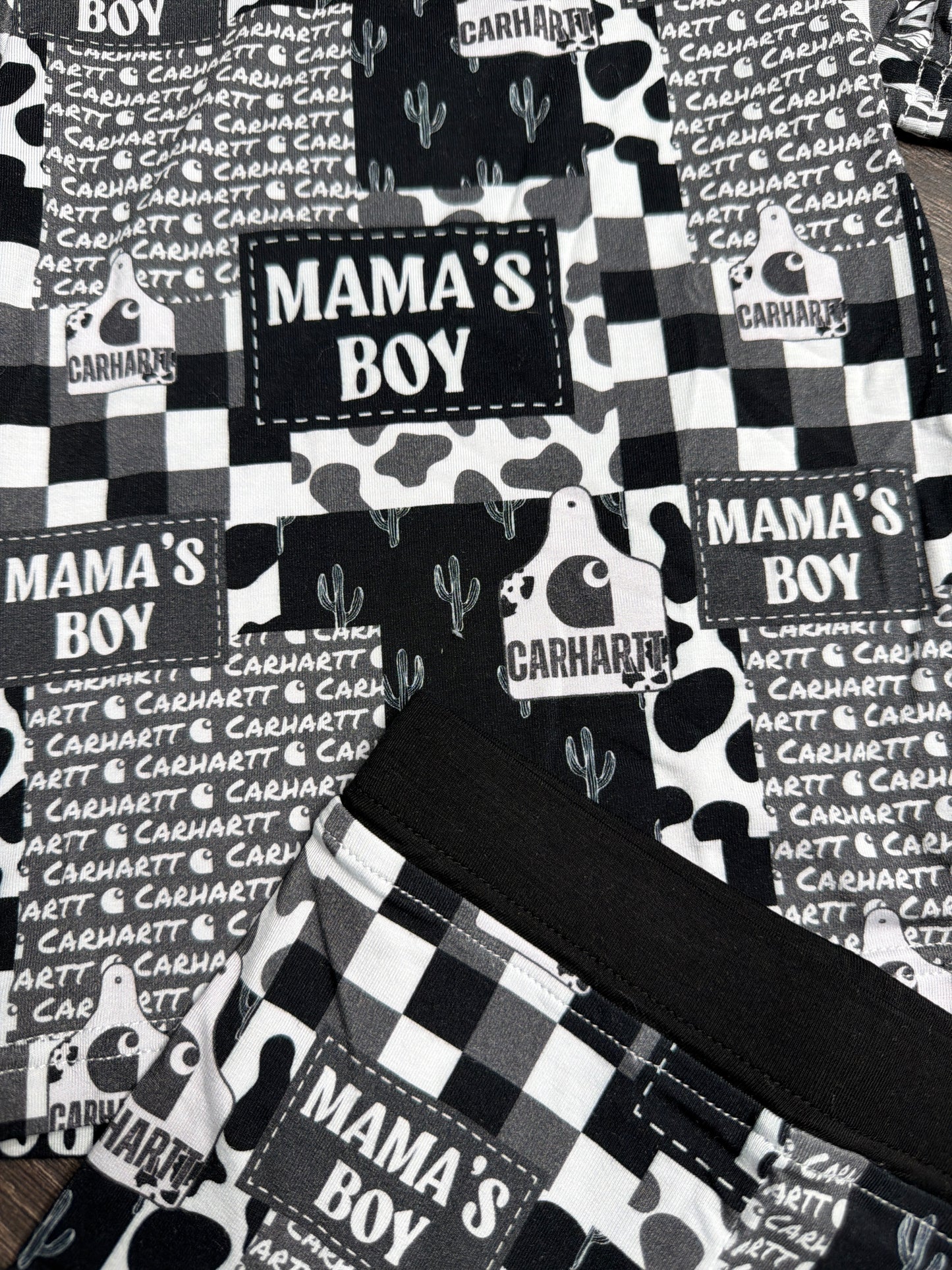 Mamas boy short set