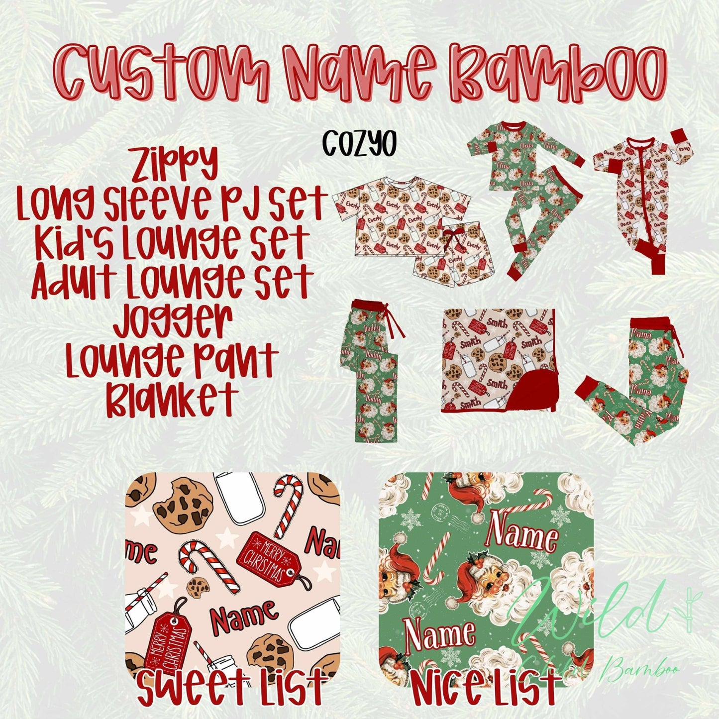 (PRE ORDER) NICE LIST- add name in box