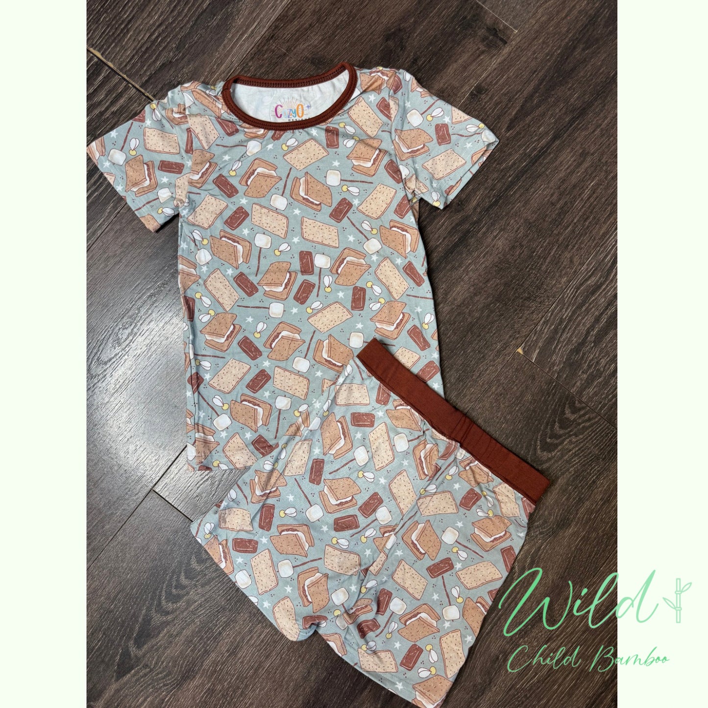 S’mores 2 Piece Short Set