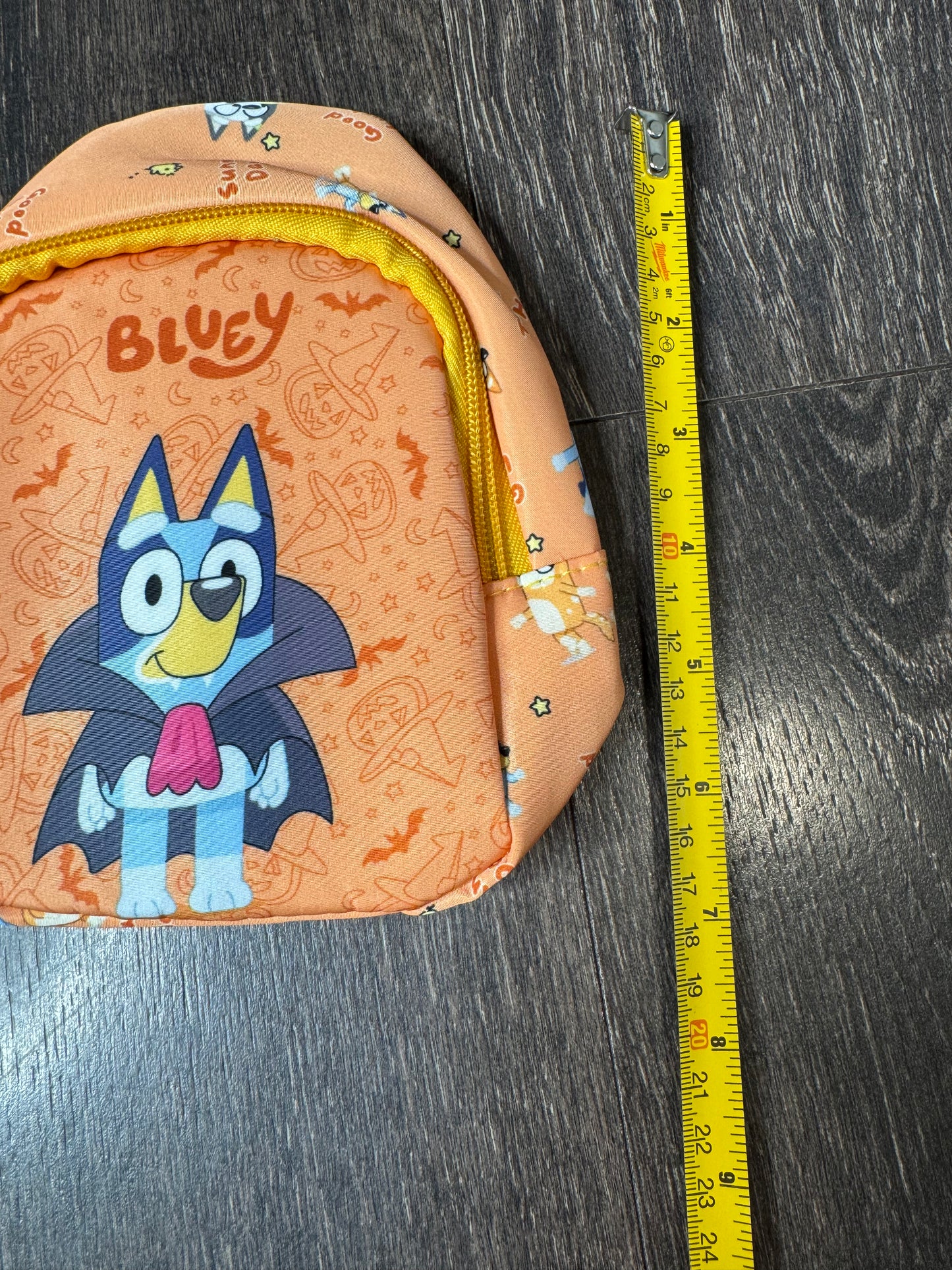 Blue Dog Mini Bag - Orange
