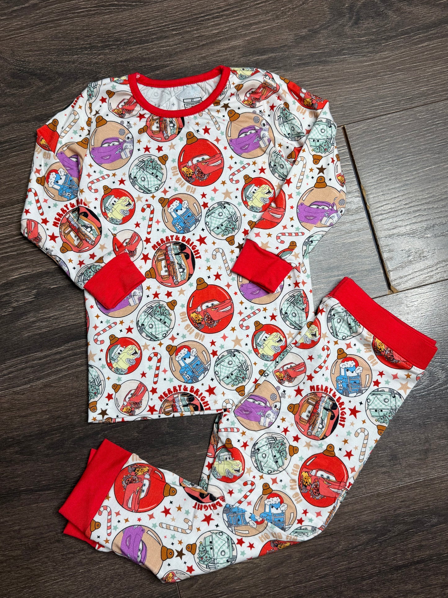 Fast Car Christmas 2 Piece set