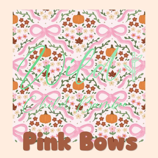 (PRE ORDER) Pink Bows