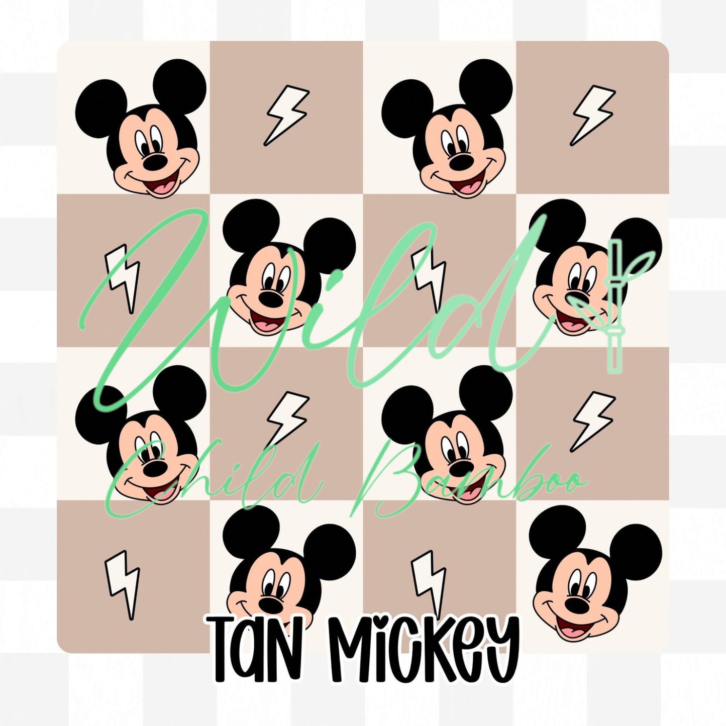 (PRE ORDER) Tan Mickey