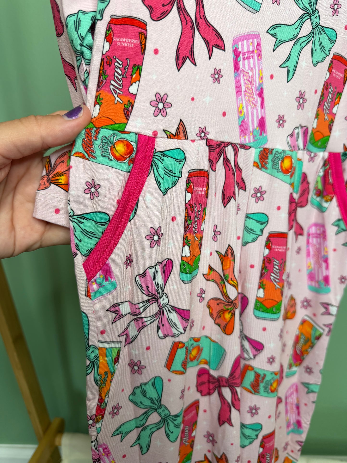 Girly Drink Romper