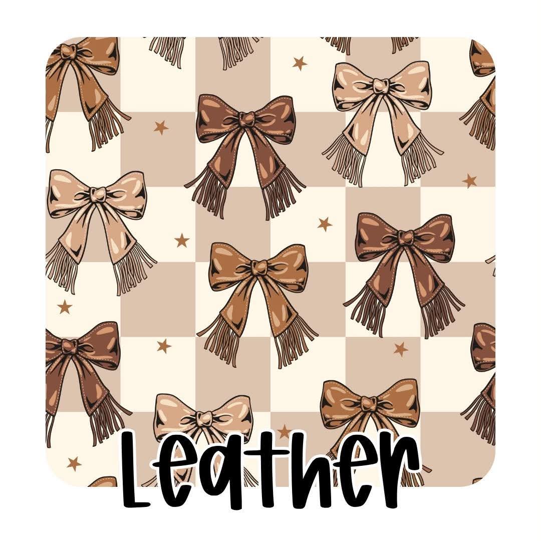 (PRE ORDER) LEATHER
