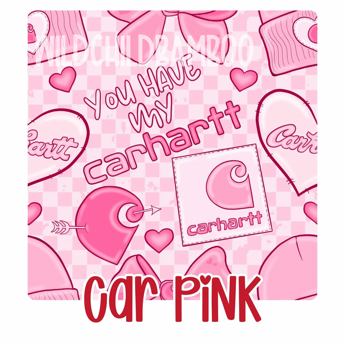 (PRE ORDER) CAR PINK