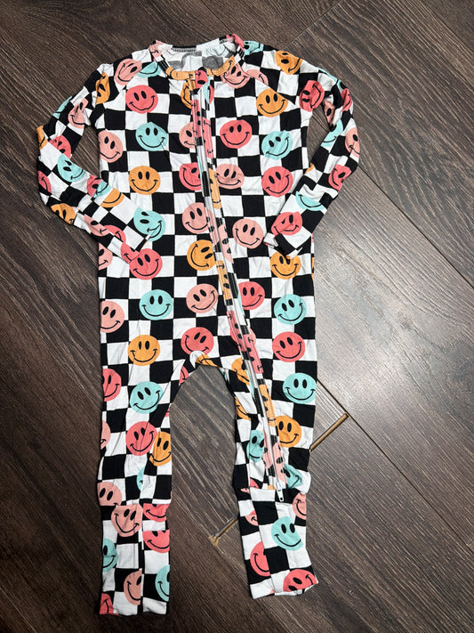 Smiley plaid sleeper