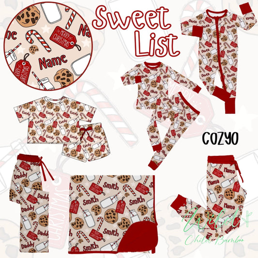 (PRE ORDER) SWEET LIST- add name in box