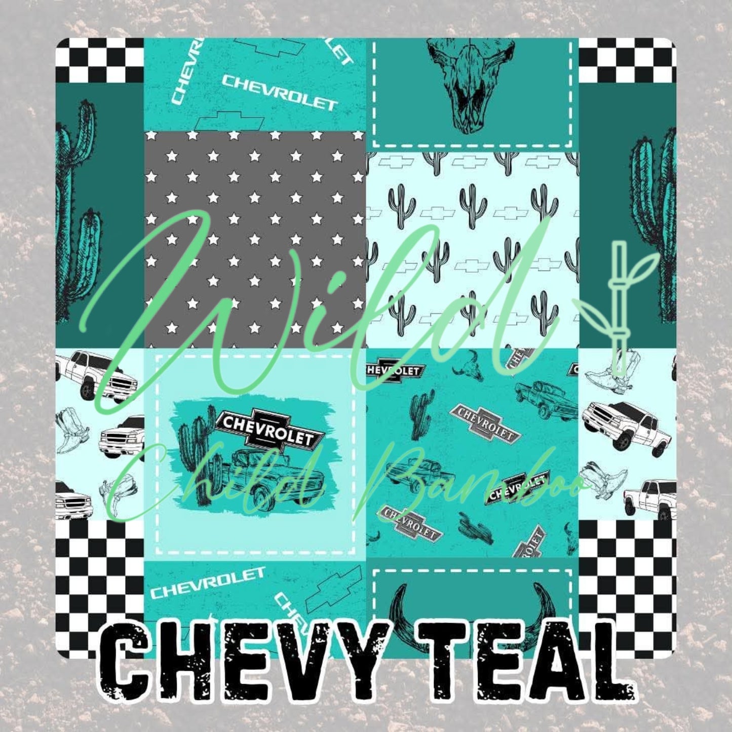 (PRE ORDER) CHEVY TEAL