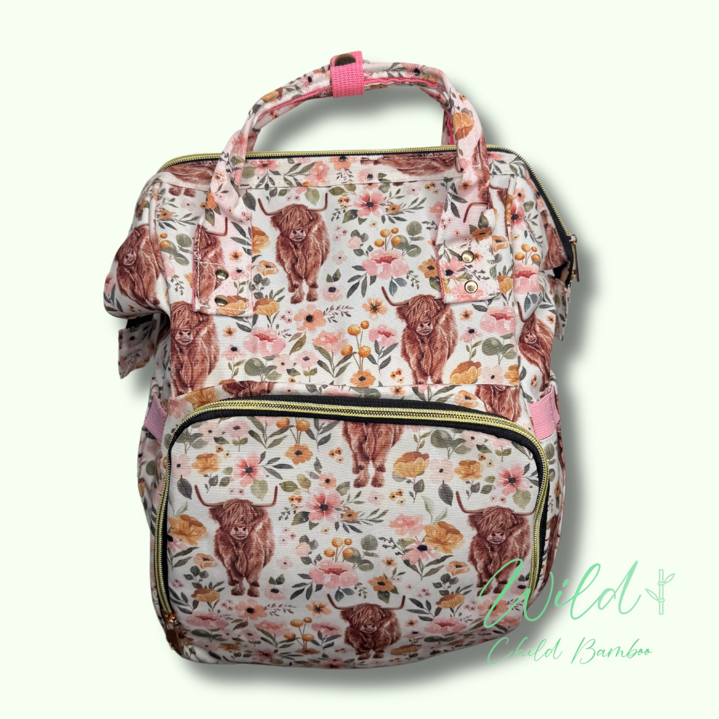 Flower Highland Backpack