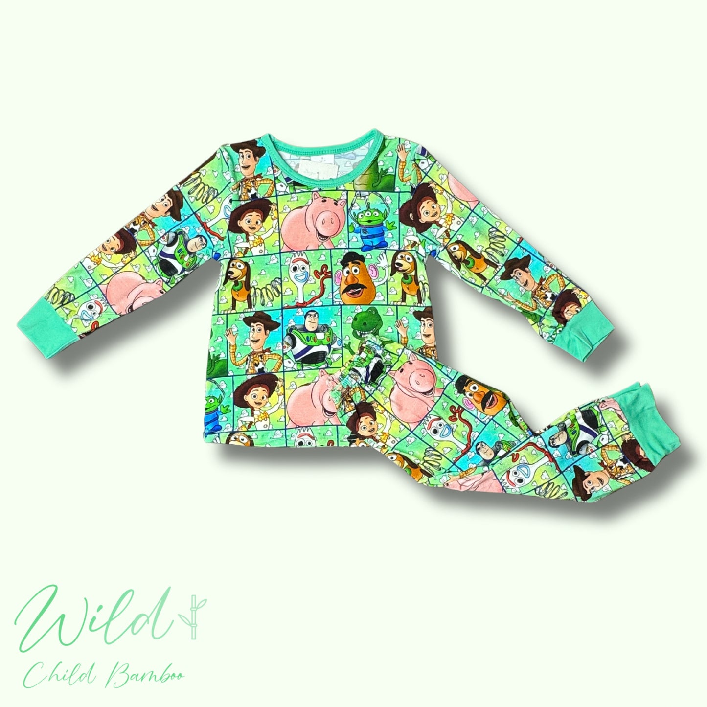 Woody and buzz two piece