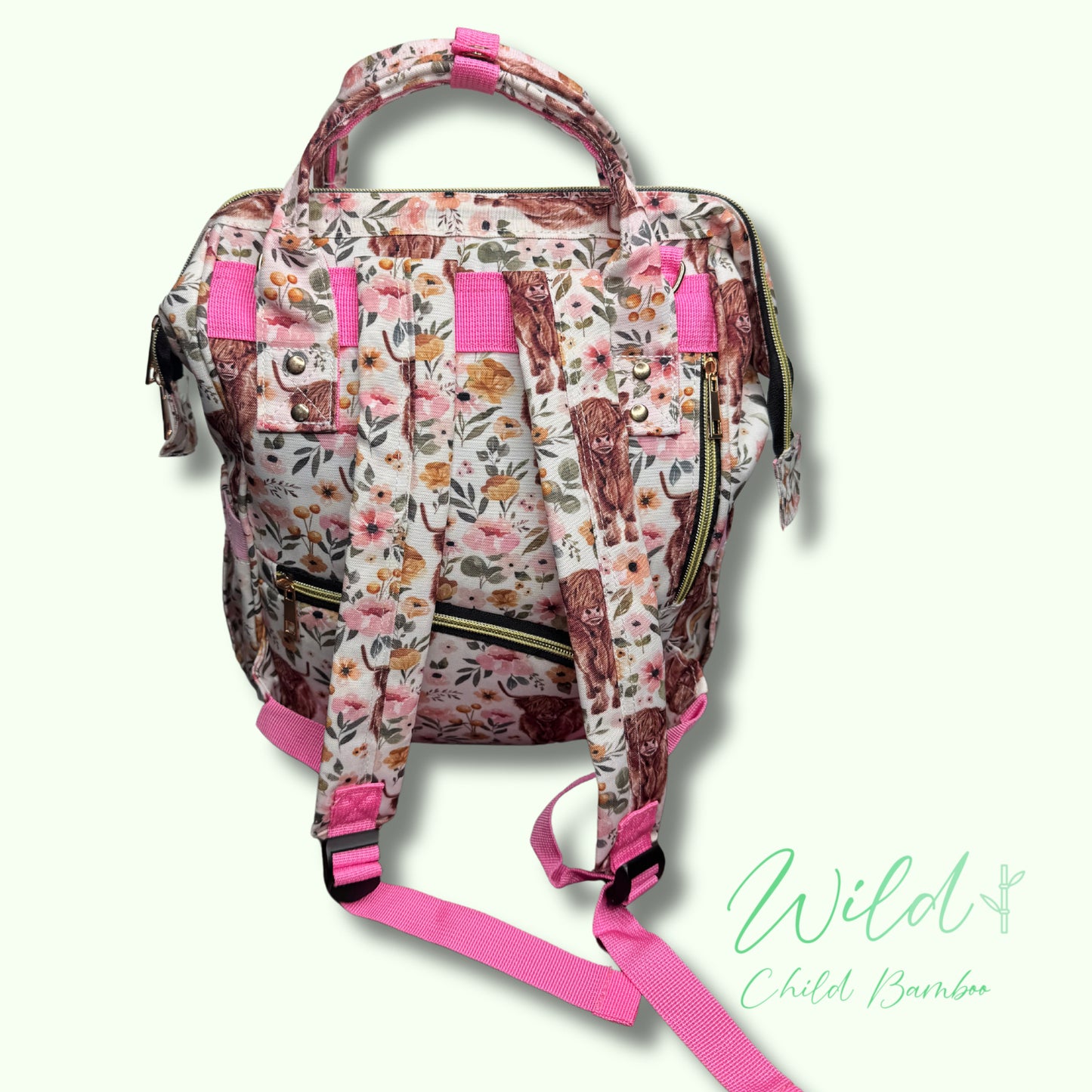 Flower Highland Backpack