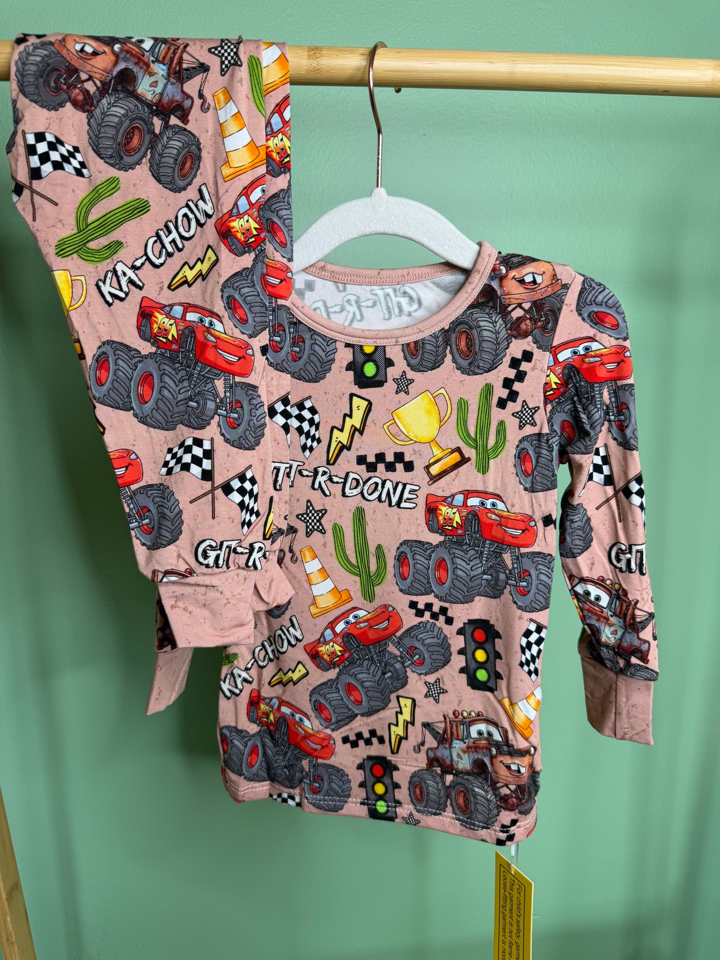 Monster Truck Cars 2 Piece