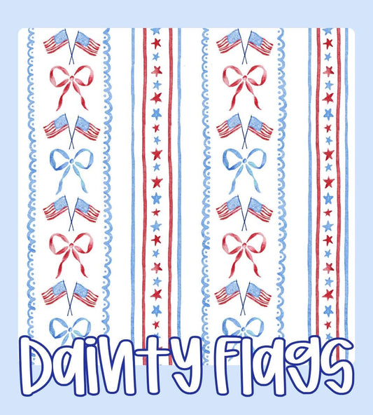 (PRE ORDER) DAINTY FLAGS