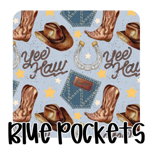 (PRE ORDER) BLUE POCKETS