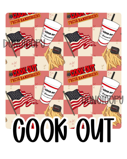 (PRE ORDER) COOK OUT