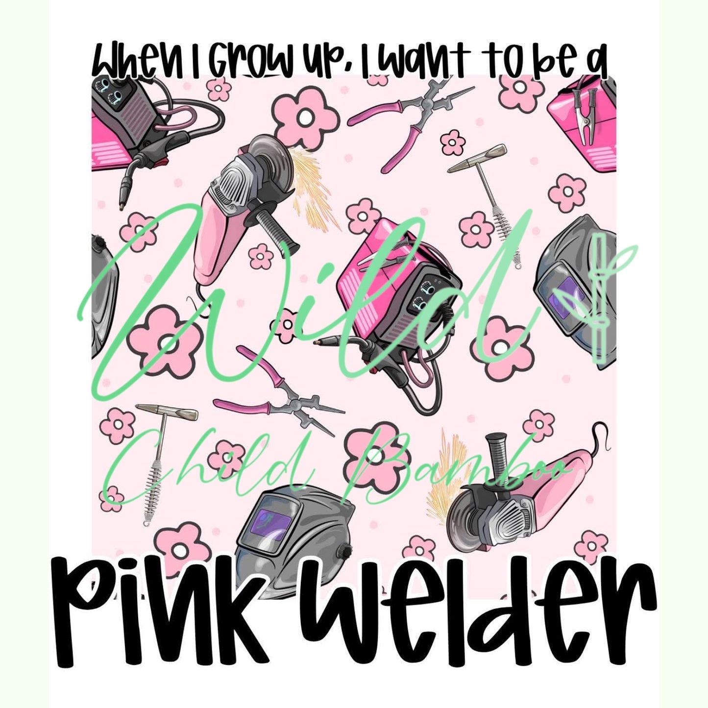 (PRE ORDER) Pink welder
