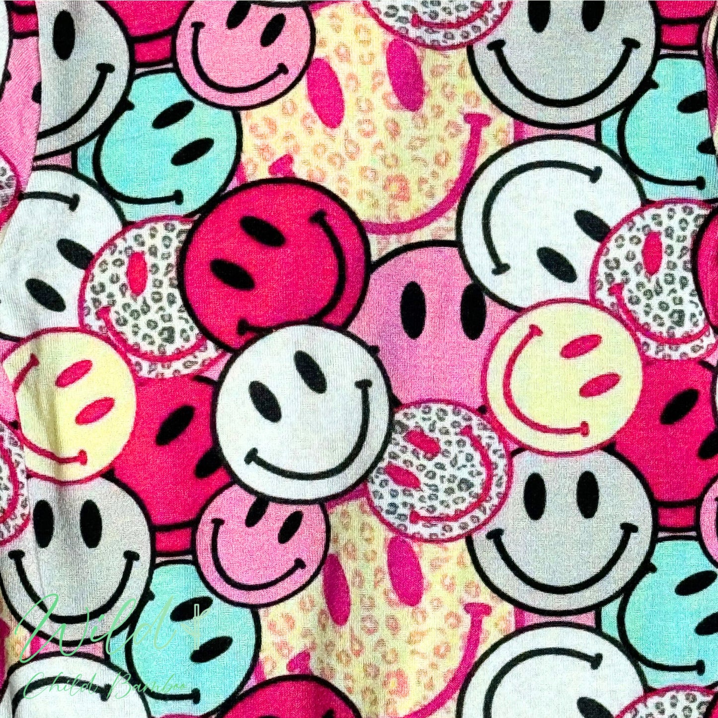 Pink smiley sleepers