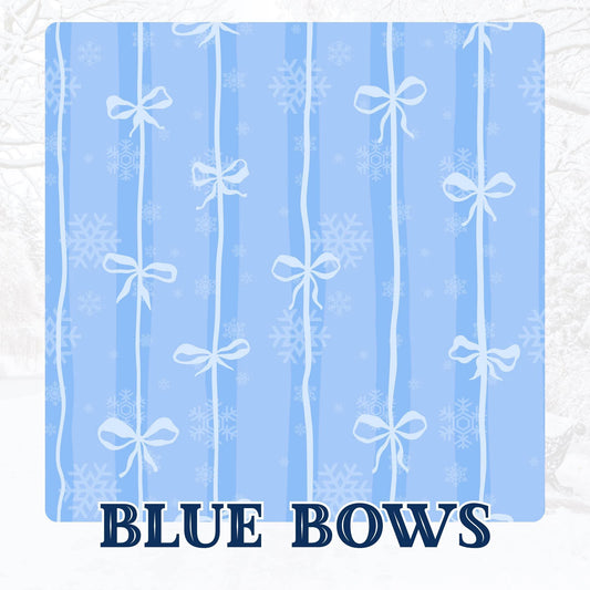 (PRE ORDER) BLUE BOWS