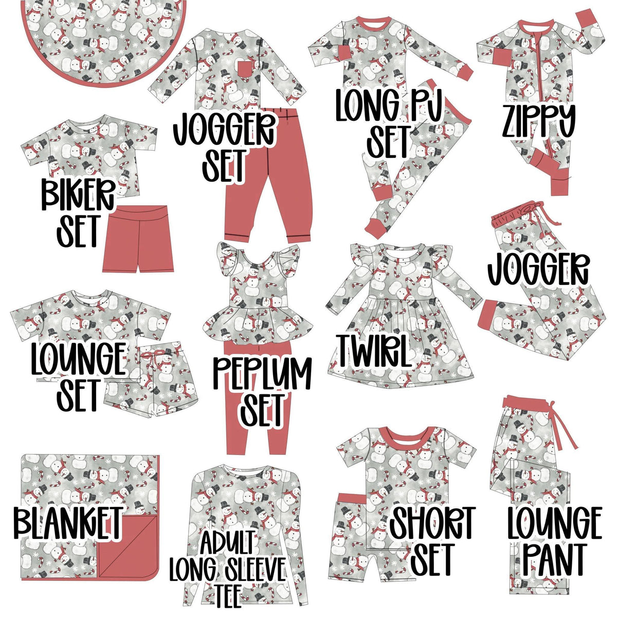 (PRE ORDER) SNOWMEN