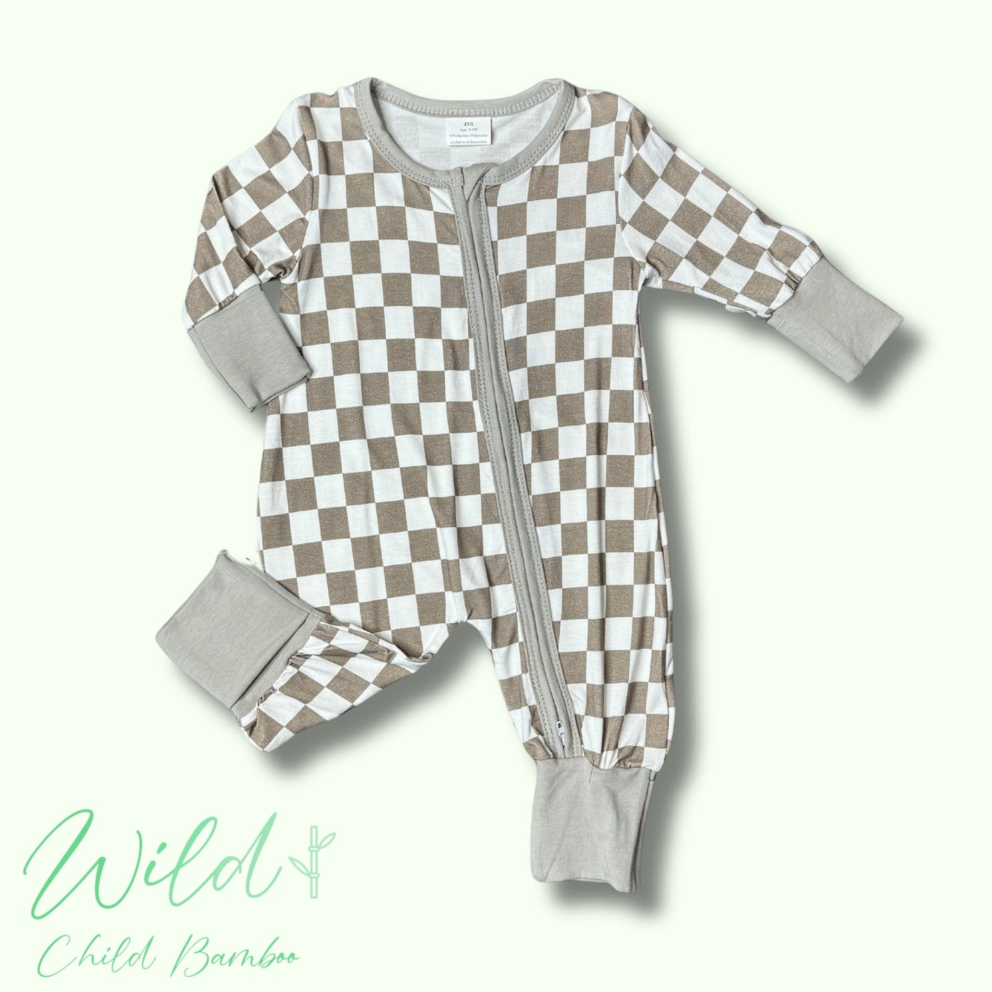 Gray checkered sleeper