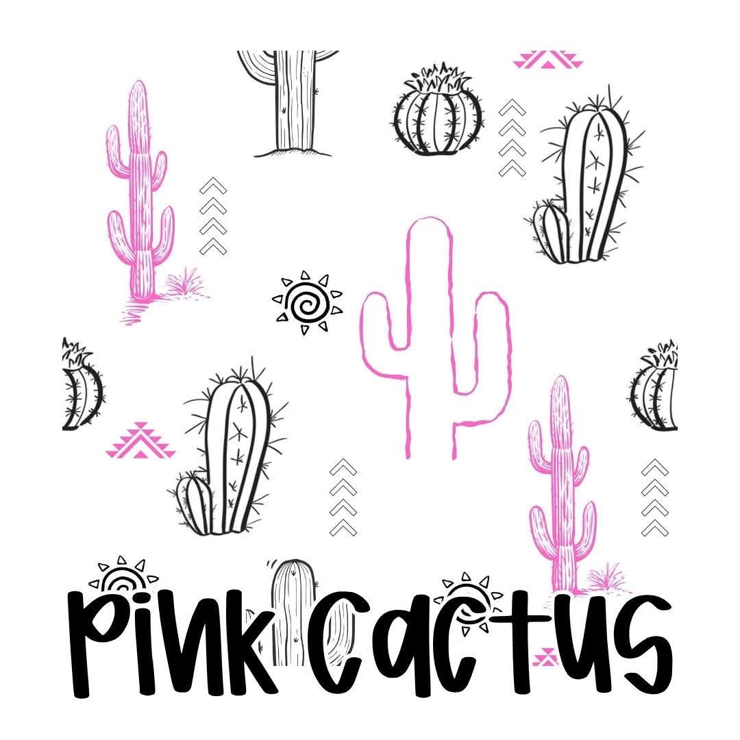 (PRE ORDER) PINK CACTUS