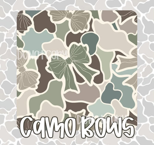 (PRE ORDER) Camo Bows