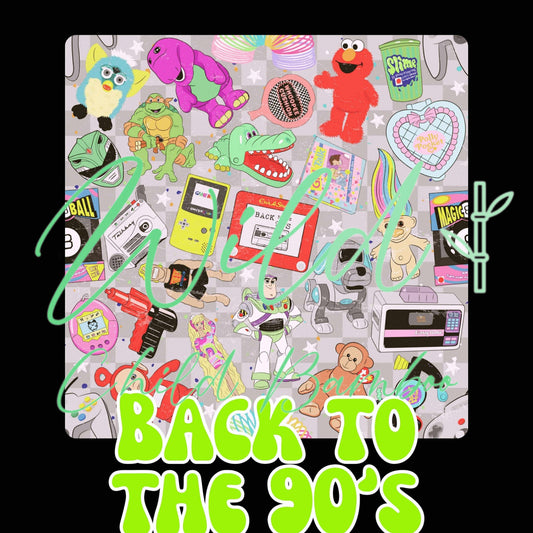 (PRE ORDER) BACK TO THE 90s