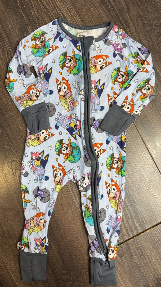 Blue dog world sleeper