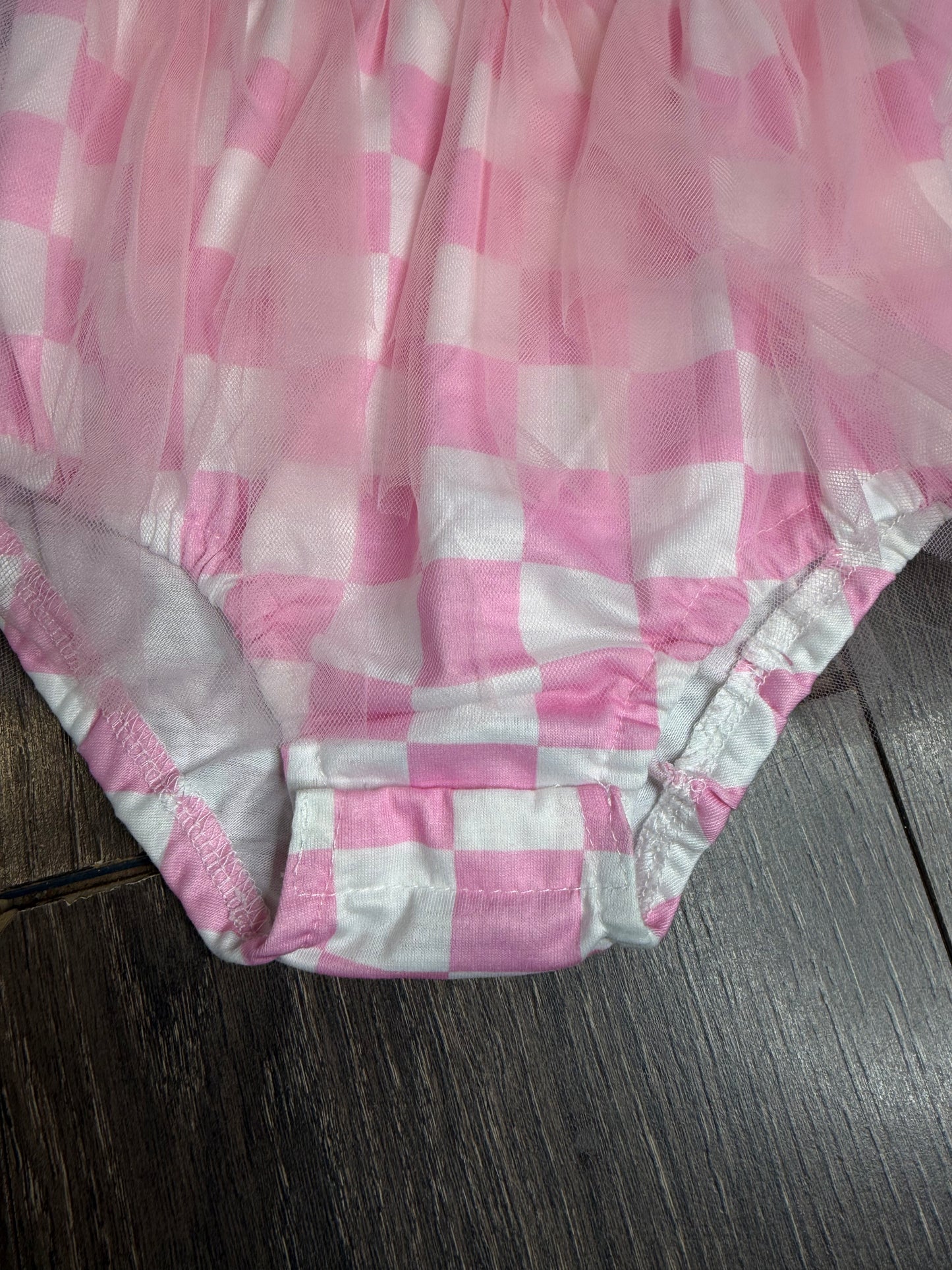 Daywear romper with bow - pink