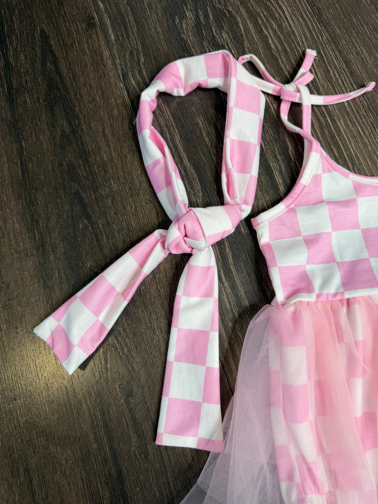 Daywear romper with bow - pink