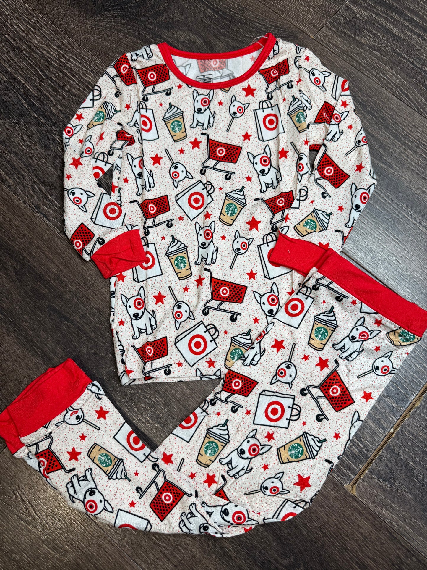 Red dog shopping 2 piece