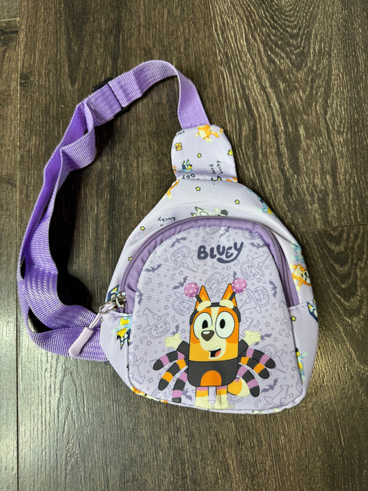 Blue Dog Mini Bag - purple
