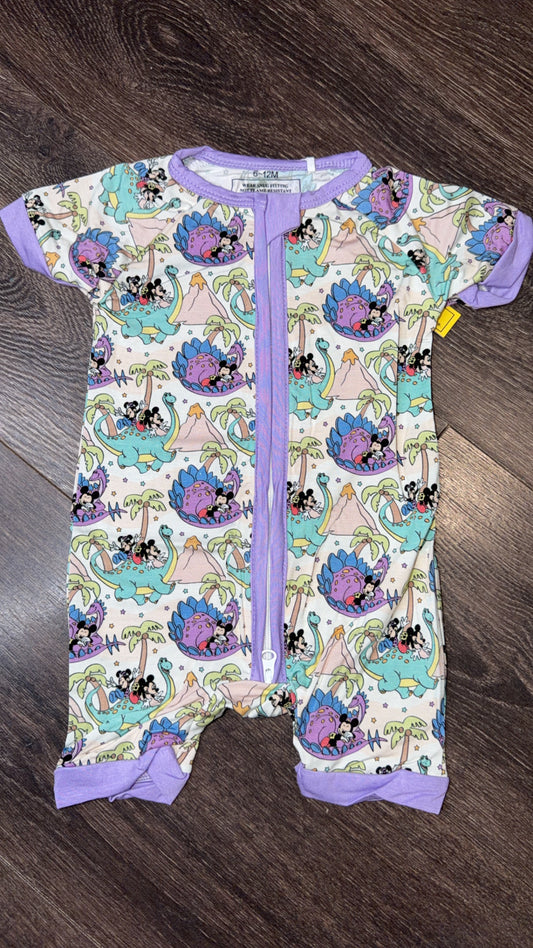 Mouse and Dino Shortie