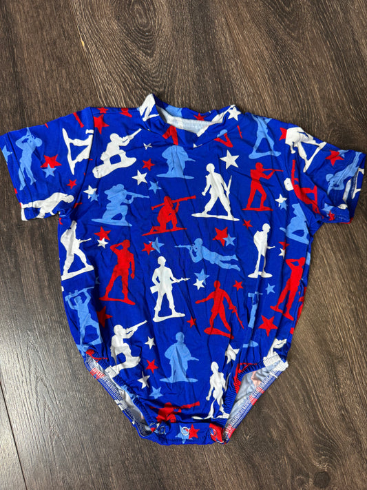 Army Guy Bubble Romper